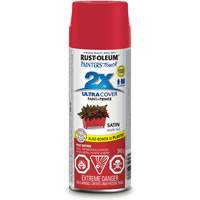Painter's Touch&reg; Ultra Cover Paint, Apple Red, Satin, Aerosol Can Seaboard Timber Mart