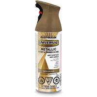 Universal&reg; Spray Paint, Bronze, Metallic/Satin, Aerosol Can Seaboard Timber Mart