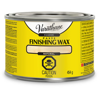 Cire de finition en p&acirc;te classique Varathane, 450 g, Naturel, Mat Seaboard Timber Mart