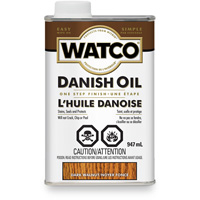 Watco&reg; Danish Oil, 947 ml, Dark Walnut, Transparent Seaboard Timber Mart