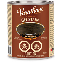 Teinture en gel de qualit&eacute; sup&eacute;rieure Varathane, 946 ml, Espresso Seaboard Timber Mart