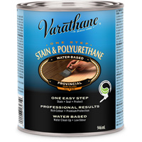 Teinture et rev&ecirc;tement &agrave; base de polyur&eacute;thane en une seule &eacute;tape Varathane, 946 ml, Provincial Seaboard Timber Mart