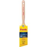 Pinceau Clearcut Glide, Poly/nylon, Manche Bois, Largeur de 2" Seaboard Timber Mart