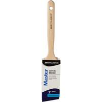Master Cut-In Brush, Poly/Nylon, Wood Handle, 2" Width Seaboard Timber Mart