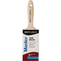 Master Trim Brush, Poly/Nylon, Wood Handle, 2-1/2" Width Seaboard Timber Mart