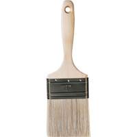 One Coat Trim & Wall Brush, White China, Wood Handle, 3" Width Seaboard Timber Mart
