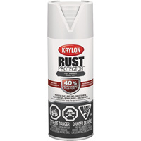 Peinture &agrave; &eacute;mail Rust Protector, Blanc, Tr&egrave;s mat, 12 oz, Canette a&eacute;rosol Seaboard Timber Mart