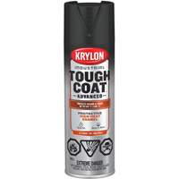 Peinture industrielle &agrave; chaleur &eacute;lev&eacute;e Tough Coat Advanced, Noir haute temp&eacute;rature, Plat, 425 g, Canette a&eacute;rosol Seaboard Timber Mart