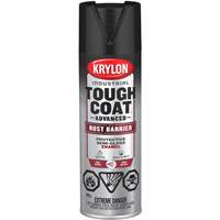 Tough Coat&reg; Advanced Paint with Rust Barrier Technology, Black, Semi-Gloss, 425 g, Aerosol Can Seaboard Timber Mart