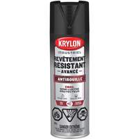 Tough Coat&reg; Advanced Paint with Rust Barrier Technology, Black, Semi-Gloss, 425 g, Aerosol Can Seaboard Timber Mart