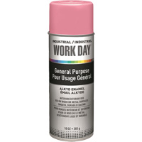 Peinture industrielle Work Day, Rose, Brillant, 10 oz, Canette a&eacute;rosol Seaboard Timber Mart