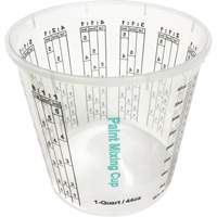Plastic Paint Mixing Cup, 1.25 Litres Seaboard Timber Mart