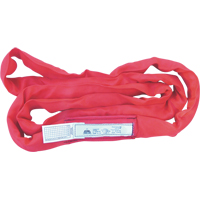 Round Slings, Red, 3" W x 6' L, 14000 lbs. Vertical Load Seaboard Timber Mart