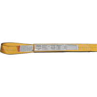 Nylon Slings, Single Ply, Double Eye, Type 3, 1" W x 3' L, 1600 lbs. Vertical Load Limit Seaboard Timber Mart