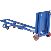 Platform Lift Stacker, Hand Winch Operated, 400 lbs. Capacity, 58" Max Lift Seaboard Timber Mart