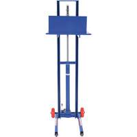 Gerbeur hydraulique &agrave; plateforme, M&eacute;canisme Pompe au pied, Capacit&eacute; de 400 lb, Levage max de 51-1/8" Seaboard Timber Mart