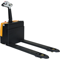 Fully Powered Electric Pallet Truck, 3300 lbs. Cap., 48" L x 28.25" W Seaboard Timber Mart