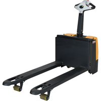 Fully Powered Electric Pallet Truck, 3000 lbs. Cap., 47" L x 25" W Seaboard Timber Mart
