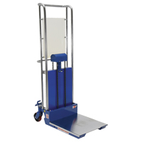 Gerbeur Hefti-Lift, M&eacute;canisme Pompe au pied, Capacit&eacute; de 880 lb, Levage max de 59" Seaboard Timber Mart