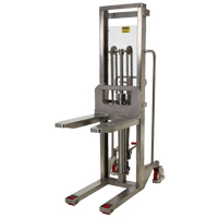 Gerbeur Hefti-Lift, M&eacute;canisme Pompe au pied, Capacit&eacute; de 880 lb, Levage max de 59" Seaboard Timber Mart