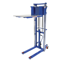 Gerbeur Hefti-Lift, M&eacute;canisme Pompe au pied, Capacit&eacute; de 1500 lb, Levage max de 63" Seaboard Timber Mart