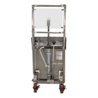 Gerbeur Hefti-Lift, M&eacute;canisme Pompe au pied, Capacit&eacute; de 450 lb, Levage max de 45-5/8" Seaboard Timber Mart