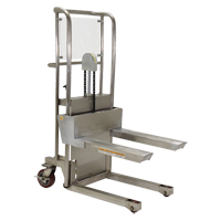 Gerbeur Hefti-Lift, M&eacute;canisme Pompe au pied, Capacit&eacute; de 450 lb, Levage max de 45-5/8" Seaboard Timber Mart