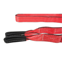 &eacute;lingue de levage en polyester, Pli Double, Oeillets renvers&eacute;s, Type 4, 2'' la x 8' lo, Capacit&eacute; verticale 6200 lb Seaboard Timber Mart