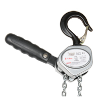 Mini palan &agrave; levier, Lev&eacute;e 5', Cabacit&eacute; 500 lb (0,25 tonne), Chaîne en Zingu&eacute; Seaboard Timber Mart