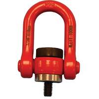VQ Swivel Hoist Lifting Ring, M8, 12 mm Thread Length, Alloy Steel Seaboard Timber Mart