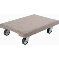 Wood Dollies - Medium-Duty, Polyolefin Wheels, 900 lbs. Capacity, 18" W x 30" D x 7" H Seaboard Timber Mart
