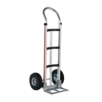 Knocked Down Hand Truck, Continuous Handle, Aluminum, 48" Height, 500 lbs. Capacity Seaboard Timber Mart