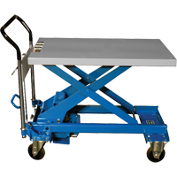 Table &eacute;l&eacute;vatrice &agrave; ciseaux Dandy Lift, 39-2/5" lo x 23-3/5" la, Acier, Capacit&eacute; 1760 lb Seaboard Timber Mart