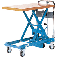 Table &eacute;l&eacute;vatrice &agrave; ciseaux Dandy Lift, 31-1/2" lo x 19-7/10" la, Acier, Capacit&eacute; 550 lb Seaboard Timber Mart
