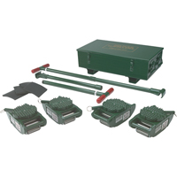 Ensemble de rouleaux pour machine, Capacit&eacute; 15 tonnes Seaboard Timber Mart
