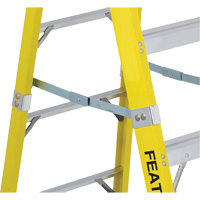 Industrial Heavy-Duty Stepladders (6400 Series), 6', Fibreglass, 300 lbs. Capacity, Type 1A Seaboard Timber Mart