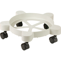 Chariots Lil'Dolly, Plastique, Capacit&eacute;e 75 lb, Diam&egrave;tre 11", Roue en Plastique Seaboard Timber Mart