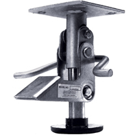 Floor Lock Brakes - Heavy-Duty, 4-3/4" Extended Height, 3-11/16" Retracted Height Seaboard Timber Mart