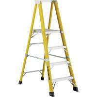 Industrial Heavy-Duty Platform Stepladders (6500 Series), 6', 300 lbs. Cap. Seaboard Timber Mart