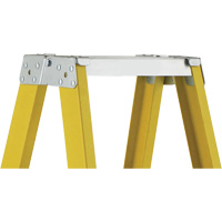 6600 Series Industrial Heavy-Duty 2-Way Stepladders, Fibreglass, 300 lbs. Capacity, 6' Seaboard Timber Mart