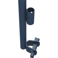 Accessoires pour &eacute;chafaudage - Poteau de garde-corps a/support, Poteau de garde-corps, 6" la x 56" h Seaboard Timber Mart