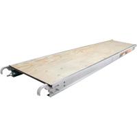 Work Platforms - Plywood Deck, Wood, 7' L x 19" W Seaboard Timber Mart