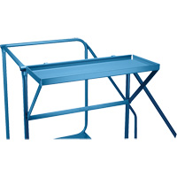 Mechanics/Maintenance Rolling Ladder, Steel, 4 Steps, 38" Platform Height Seaboard Timber Mart