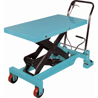 Heavy-Duty Hydraulic Scissor Lift Table, 40" L x 20-1/8" W, Steel, 2200 lbs. Capacity Seaboard Timber Mart