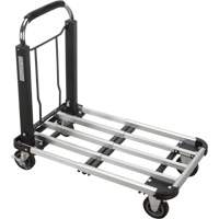 Foldable Platform Trucks, Aluminum, 300 lbs., 28" L x 16" W, 32" High Seaboard Timber Mart