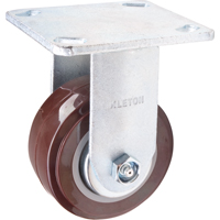 Caster, Rigid, 4" (101.6 mm), Polyurethane, 550 lbs. (249.5 kg.) Seaboard Timber Mart