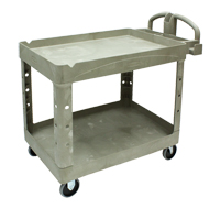 Chariot utilitaire robuste - 4520-88, 2 tiers, 25-1/4" x 39" x 44", Capacit&eacute; 500 lb Seaboard Timber Mart