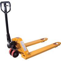 Manual Pallet Truck, Steel, 48" L x 27" W, 5500 lbs. Capacity Seaboard Timber Mart