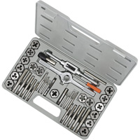 TD40H SAE HSS Tap & Alloy Die Set, 40 Pieces Seaboard Timber Mart