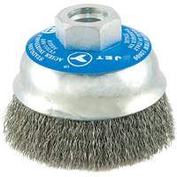 Brosse boisseau &agrave; fils cr&ecirc;p&eacute;s en acier inoxydable Seaboard Timber Mart